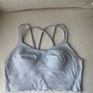 Lululemon blue/Gray like a cloud Sports Bra